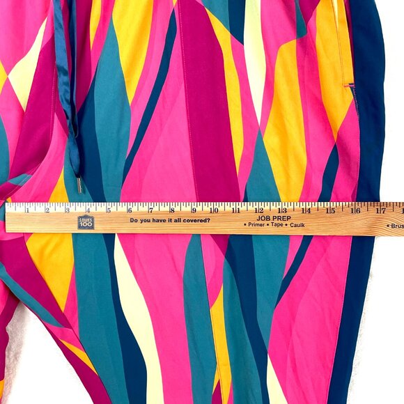 Tek Gear High Rise Relaxed Track Crop Jogger Pants Womens Plus 3X Pink - Picture 11 of 12